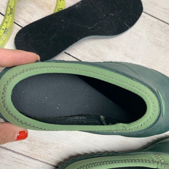 Muck Boot Women's Muckster 2 Low Rain Boot Size 6 Slip On Green - Picture 11 of 14